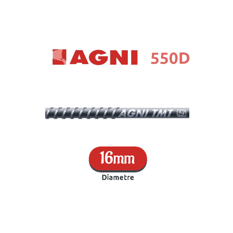 16mm Agni Steel 550 D