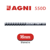 16mm Agni Steel 550 D