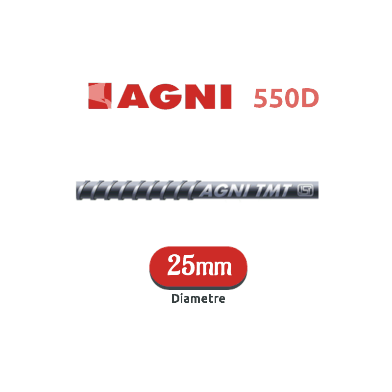 25mm Agni Steel 550 D